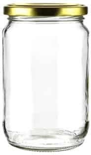 Uniglass Uniglass General Use Glass Jar with Lid Transparent 1 Piece