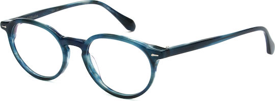 Gigi Barcelona Gigi Barcelona Women's Acetate Prescription Eyeglass Frame Blue 6679/3