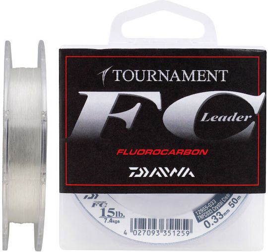 Daiwa Fluorocarbon Fishing Line Transparent 50m / 0.2mm