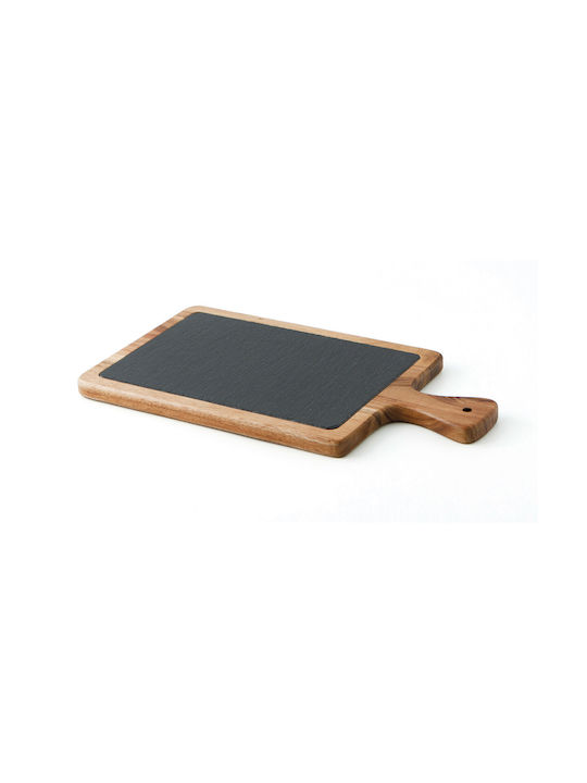 Wooden Serving Platter 34x18x1.5cm