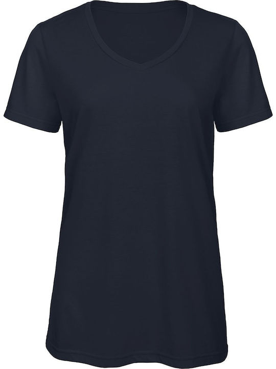 B&C Tricou Promoțional pentru Femei, Albastru M...