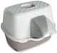 Stefanplast Tres Chic Outdoor Cat Toilet Closed Beige L56 x W54.5 x H39cm