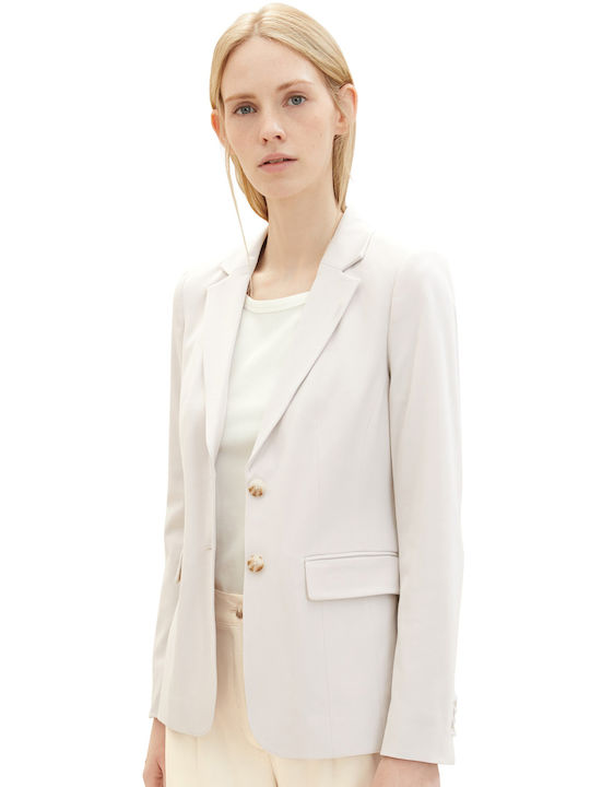 Tom Tailor Damen Blazer Clouds Grey