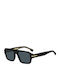Boss Men's Sunglasses with Black Plastic Frame and Black Lens BOSS 1595/S 807/A9