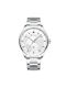 Curren Γυναικείο Ρολόι 49mm Μπαταρίας με Ασημί Μεταλλικό Μπρασελέ