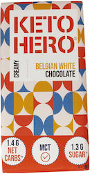 Keto Hero Chocolate White 100gr