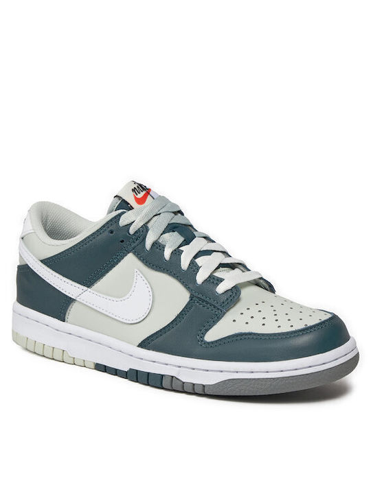 Nike Παιδικά Sneakers Dunk Low Deep Jungle / Light Silver / White