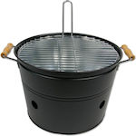 BigBuy Portable Charcoal Grill 32cmx32cmcm