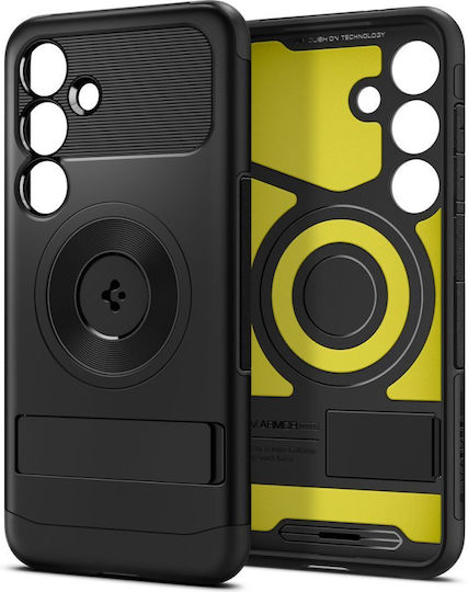 Spigen SLIM ARMOR Umschlag Rückseite Kunststoff 2mm Schwarz (Galaxy S24)