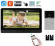 Joytimer Wireless Video Intercom Set Wi-Fi Black