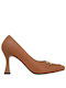 Gianna Kazakou Tabac Brown Heels