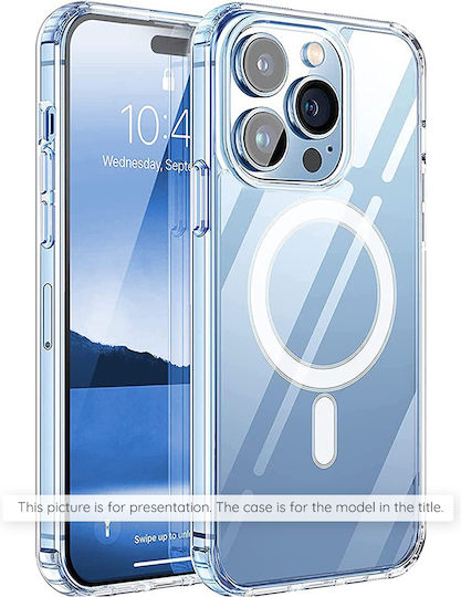 Techsuit Magsafe Pro Umschlag Rückseite Kunststoff / Silikon Transparent (Galaxy S24+)