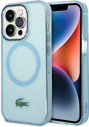 Lacoste Back Cover Plastic Blue (iPhone 15 Pro Max)