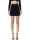 Elisabetta Franchi High Waist Skirt in Black color