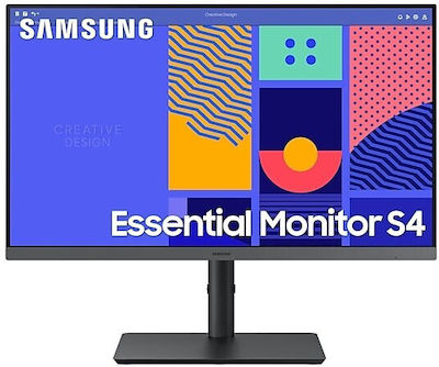 Samsung S43GC IPS Monitor 24" FHD 1920x1080 με Χρόνο Απόκρισης 4ms GTG