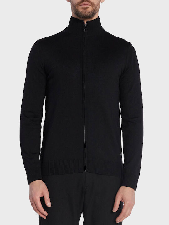 Joop! Jachetă pentru Bărbați cu Fermoar BLACK