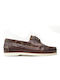 Men's Leather Boat Shoes Brown