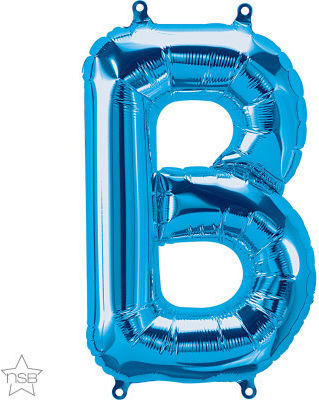 Balloon Foil Letter Β Blue