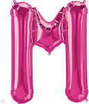 Balloon Foil Letter Μ 41cm