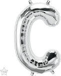 Ballon Folie Buchstabe C Silber 41cm