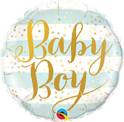 Balloon Foil Boy Birth 45cm