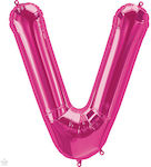 Balloon Foil Jumbo Letter 86cm Fuchsia