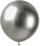 Set of 3 Balloons Latex Gray