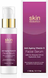 Skin Research Anti-Ageing Vitamin D Anti-aging Serum Face with Hyaluronic Acid 60ml