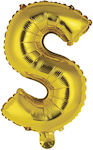 Ballon Folie Buchstabe Gold 34cm