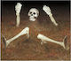 Amscan Skelett Hängendes Ornament für Party Halloween 10Stück 15cm