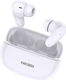 Kakusiga KSC-837 Earbud / In-ear Bluetooth Handsfree Ακουστικά με Θήκη Φόρτισης Λευκά