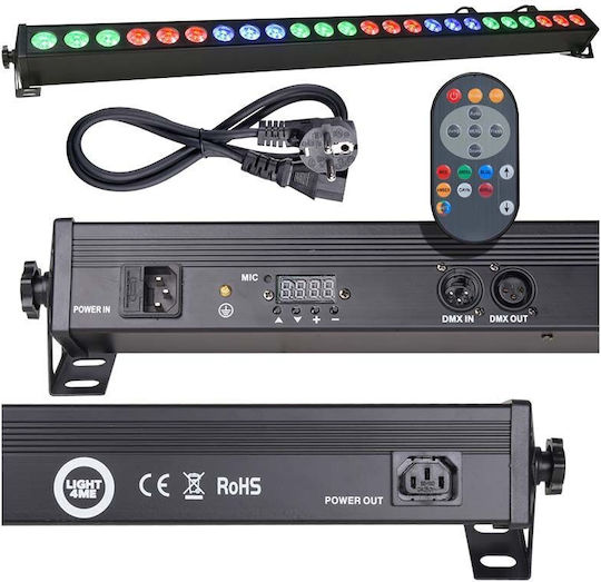 Light4me Φωτορυθμικό LED Bar RGB