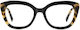Missoni Femei Plastic Rame Ochelari Fluture Mar...