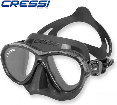 CressiSub Diving Mask in Black color
