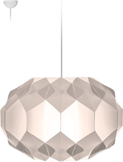 Starlight Pendant Light Beige with Socket E27 38x38cm KIT without cable suspension