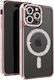 Nuon Back Cover Σιλικόνης Σομόν (iPhone 15 Pro Max)