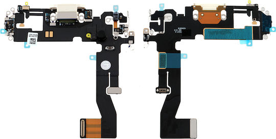 Flex Cable with Charging port in White color for iPhone 12 Pro