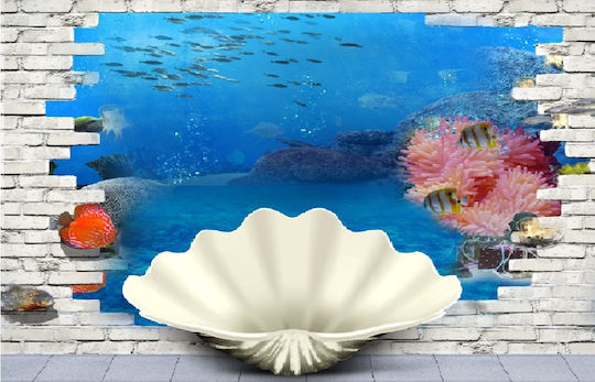 Shell Ocean Рамка на Платнен 45x30см