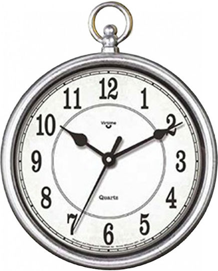Virtime Wanduhr Weiß Ø24cm