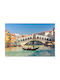 Rialto Bridge Rahmen auf Segeltuch 75x50cm