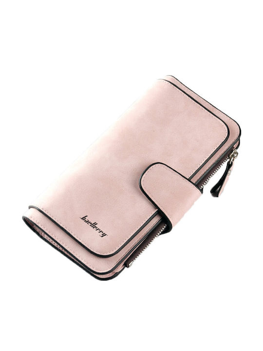 Groß Damen Geldbörse Klassisch Rosa