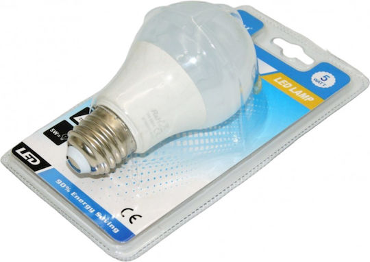 LED Bulb 5W for Socket E27 Cool White 450lm