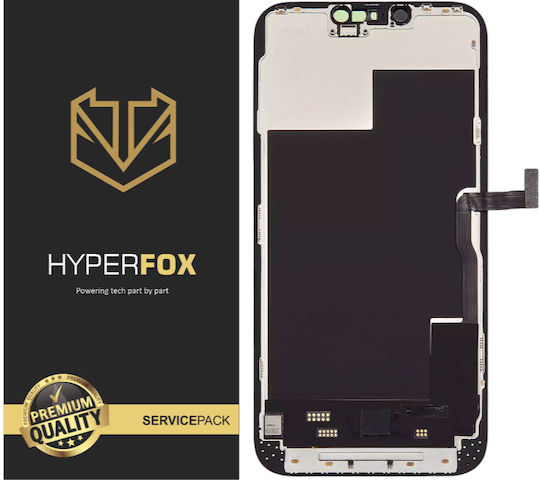 Hyperfox Οθόνη Lcd με Μηχανισμό Αφής για iPhone 13 Pro Max (Μαύρο)