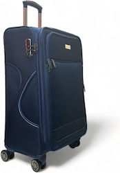 Olia Home Travel Suitcases Black with 4 Wheels Set 4pcs