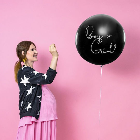 Balloon Latex Jumbo Black 90cm