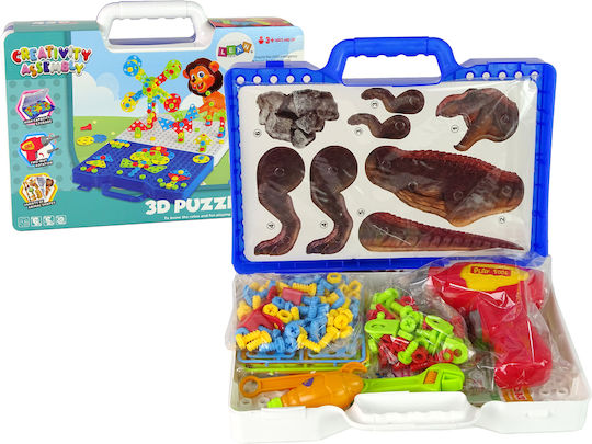 Plastic Construction Toy 3D Dinosaurs for Children 3+ years+ Years