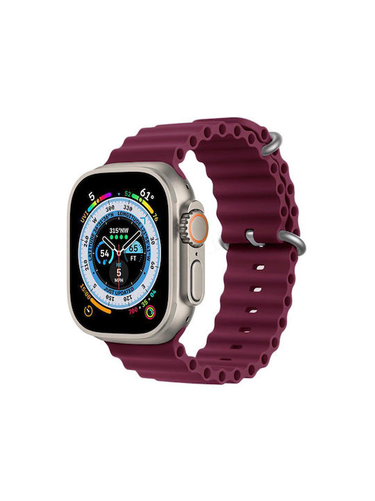 Orso Deluxe Sport Λουράκι Σιλικόνης Μπορντό (Ap...