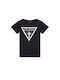 Guess Tricou pentru copii Negru