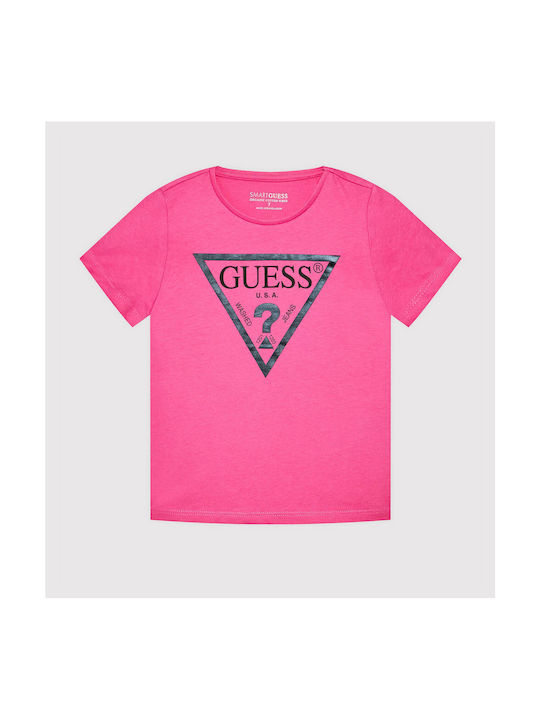 Guess Kids T-shirt Fuchsia