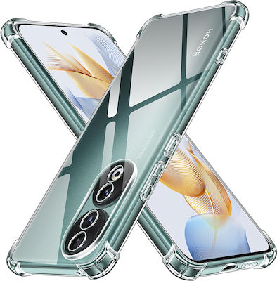 Techsuit Shockproof Clear Back Cover Silicone Transparent (Galaxy A05S)